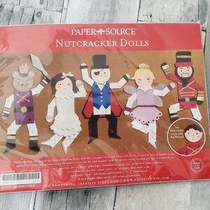 Paper Source Nutcracker Suite Holiday Christmas DIY Paper Dolls